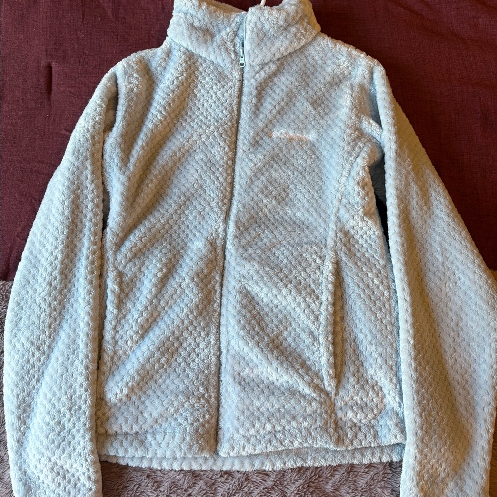 Columbia Textured Light Blue Jacket
